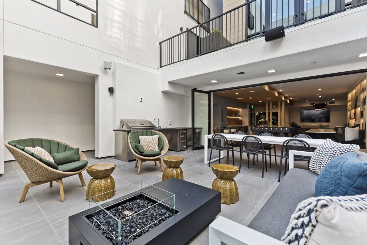 view of outdoor common space